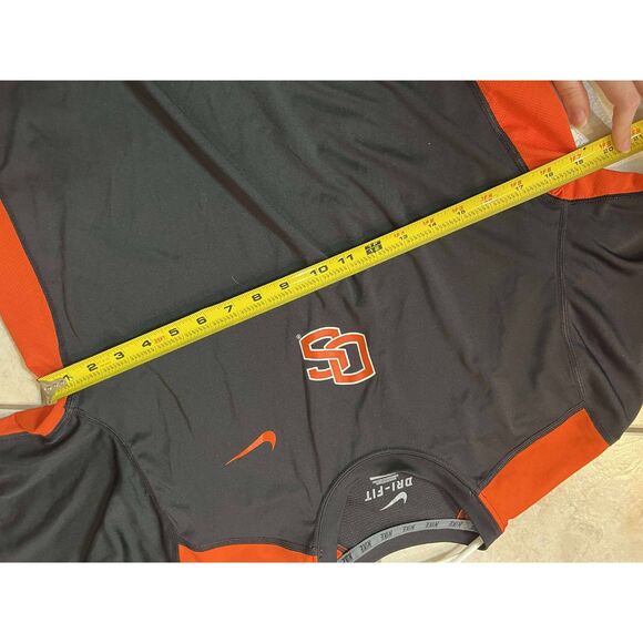 Nike Oregon State OSU Beavers Jersey Dri-Fit Black and Orange Mens Medium - Picture 4 of 5
